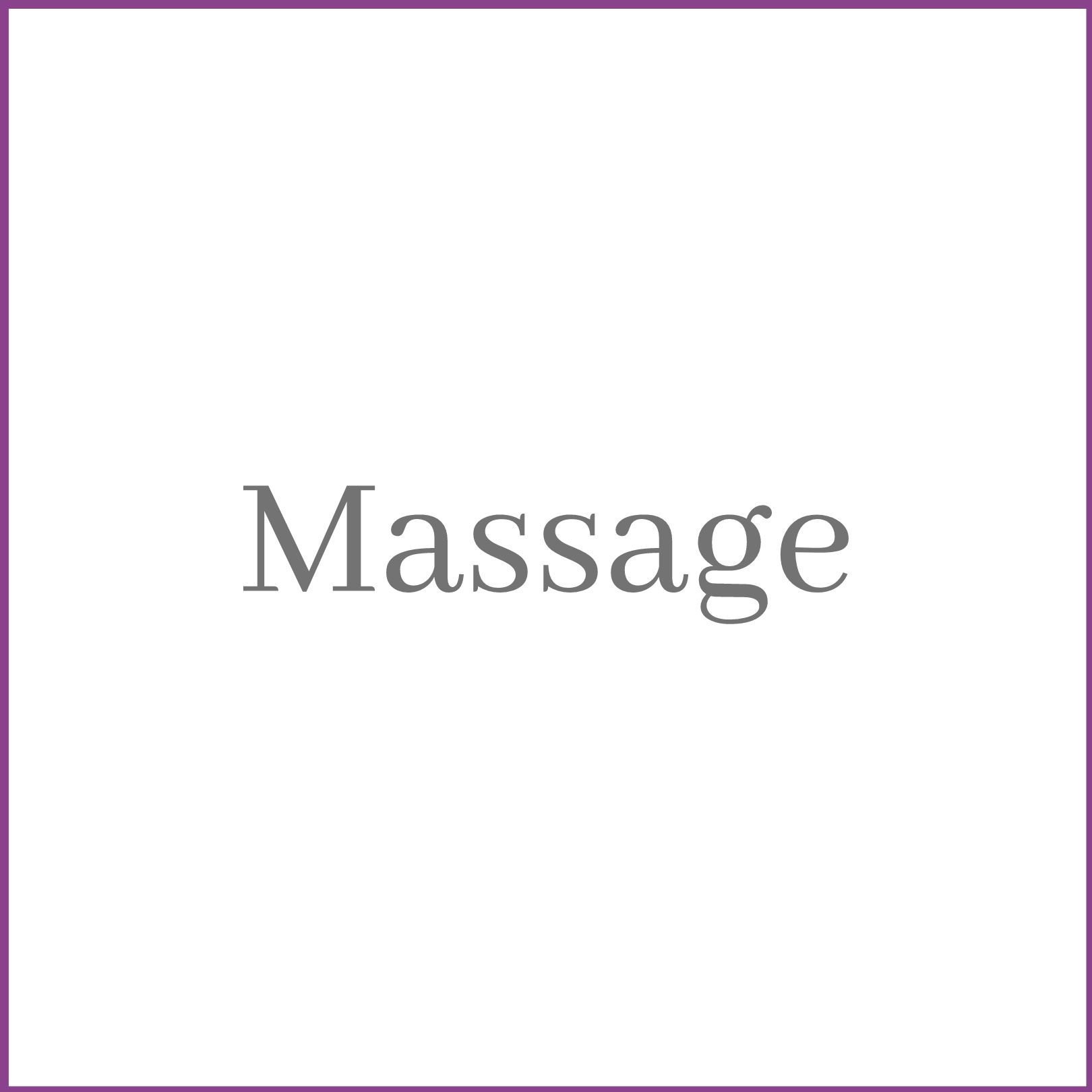 Massage Aftercare Advice